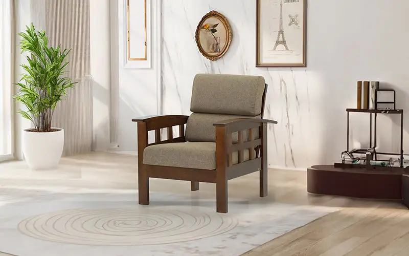 Wooden sofa that will never go out of style