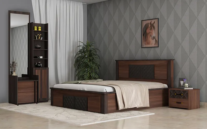 Royaloak Muar Malaysian Bedroom Set